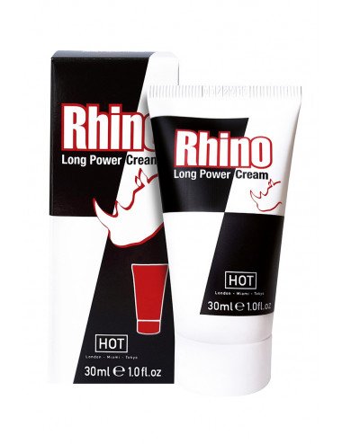 Crème retardante Rhino Long Power Cream 30ml - HOT