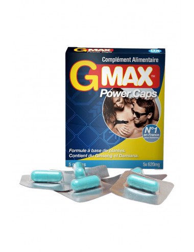 G-Max Power Caps Homme (5 gélules)