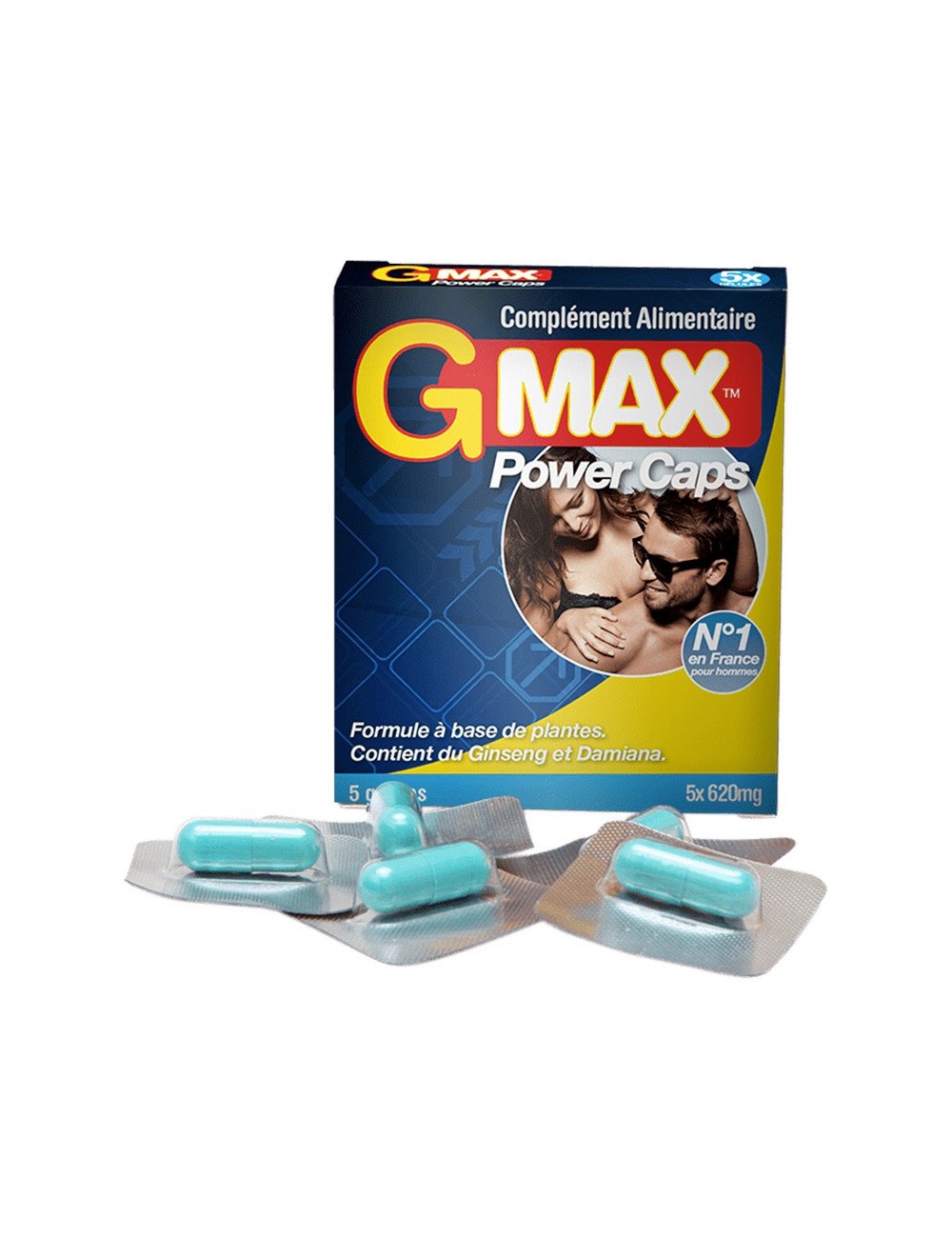 G-Max Power Caps Homme (5 gélules)