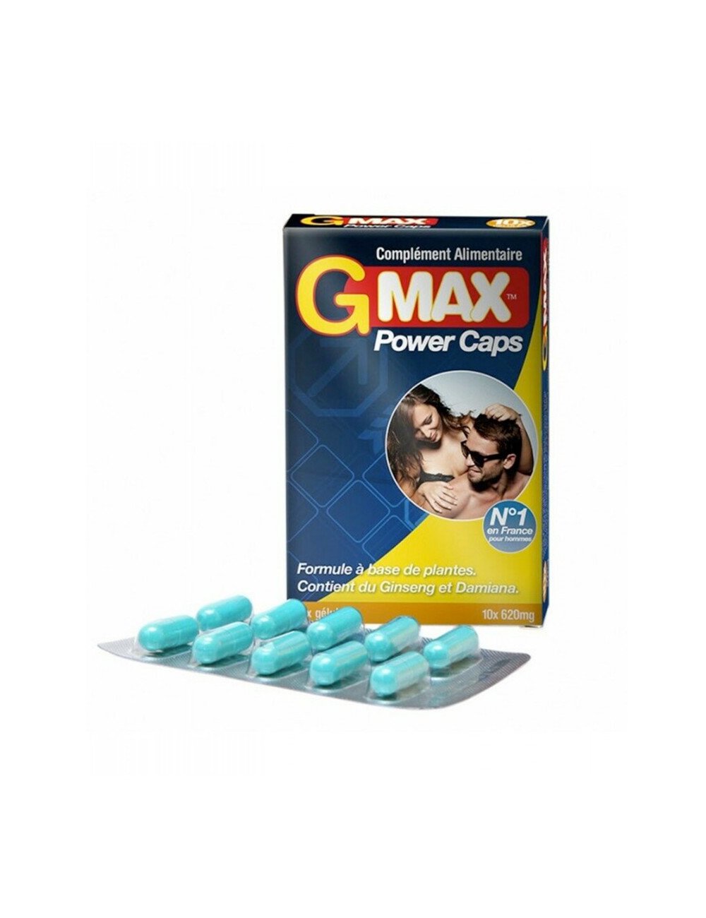 G-Max Power Caps Homme (10 gélules)