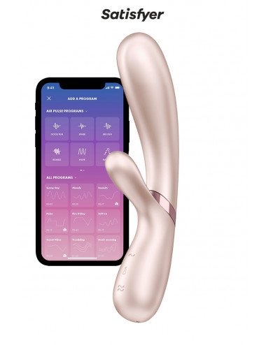 Rabbit chauffant Hot Lover nude - Satisfyer