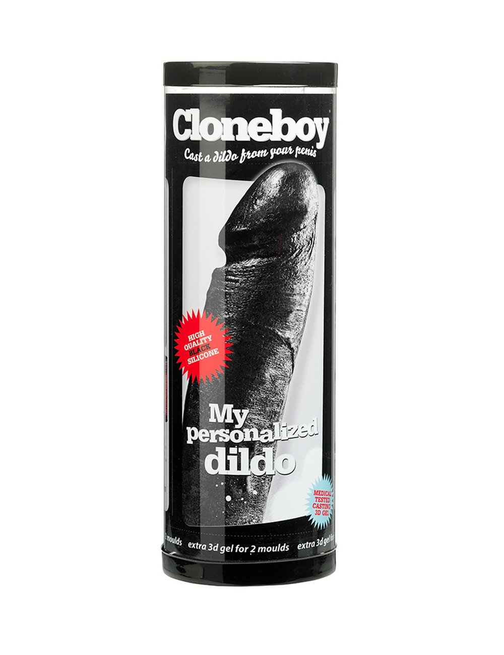 Gode personnalisable noir Cloneboy