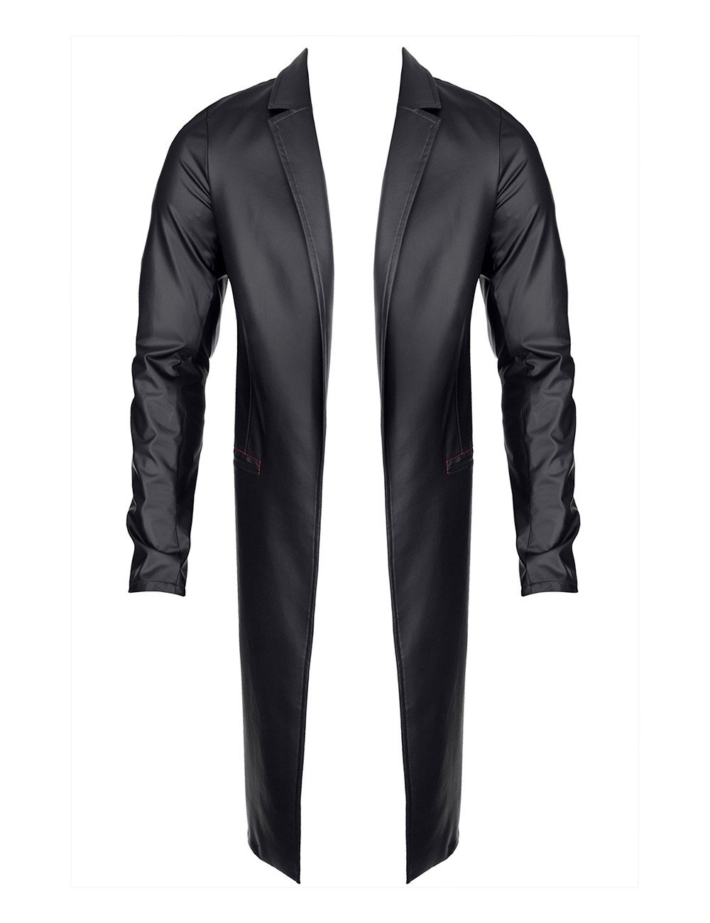 Manteau long wetlook Sergio - Regnes