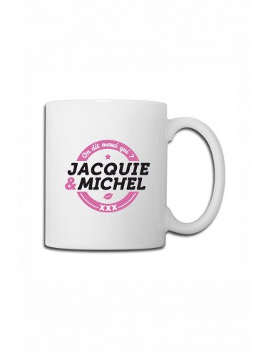 Mug blanc J&M - logo rond