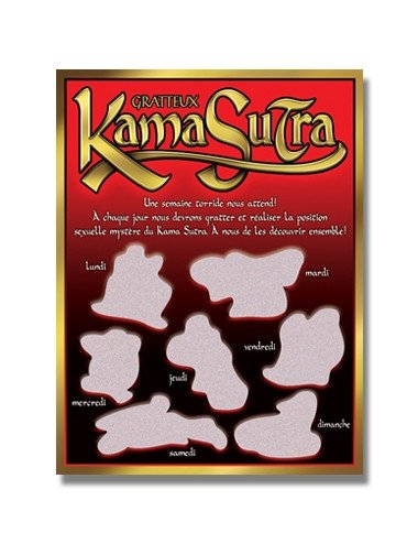 Carte à gratter Kama Sutra