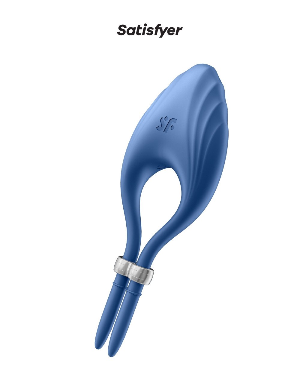 Anneau vibrant Duelist bleu - Satisfyer