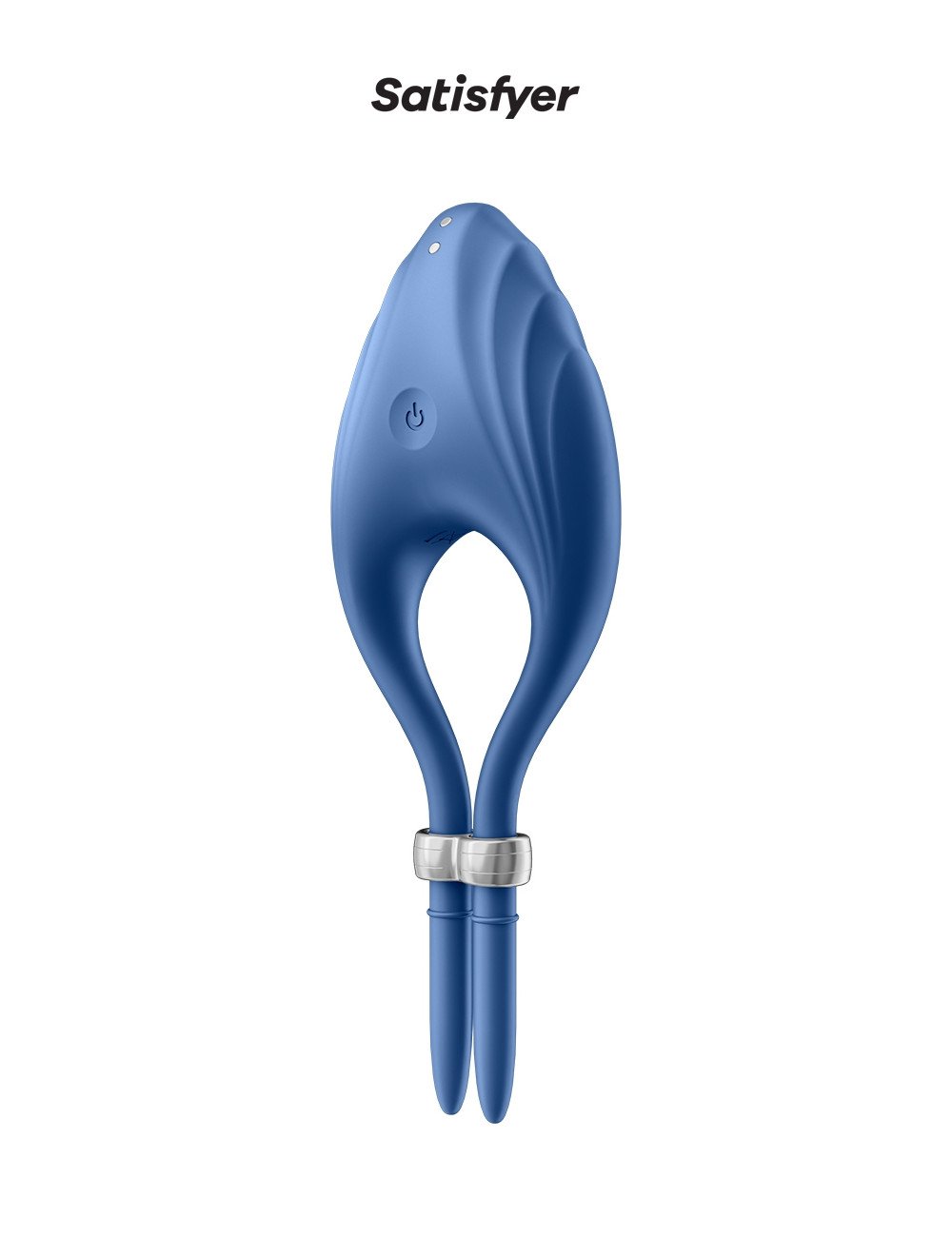 Anneau vibrant Duelist bleu - Satisfyer