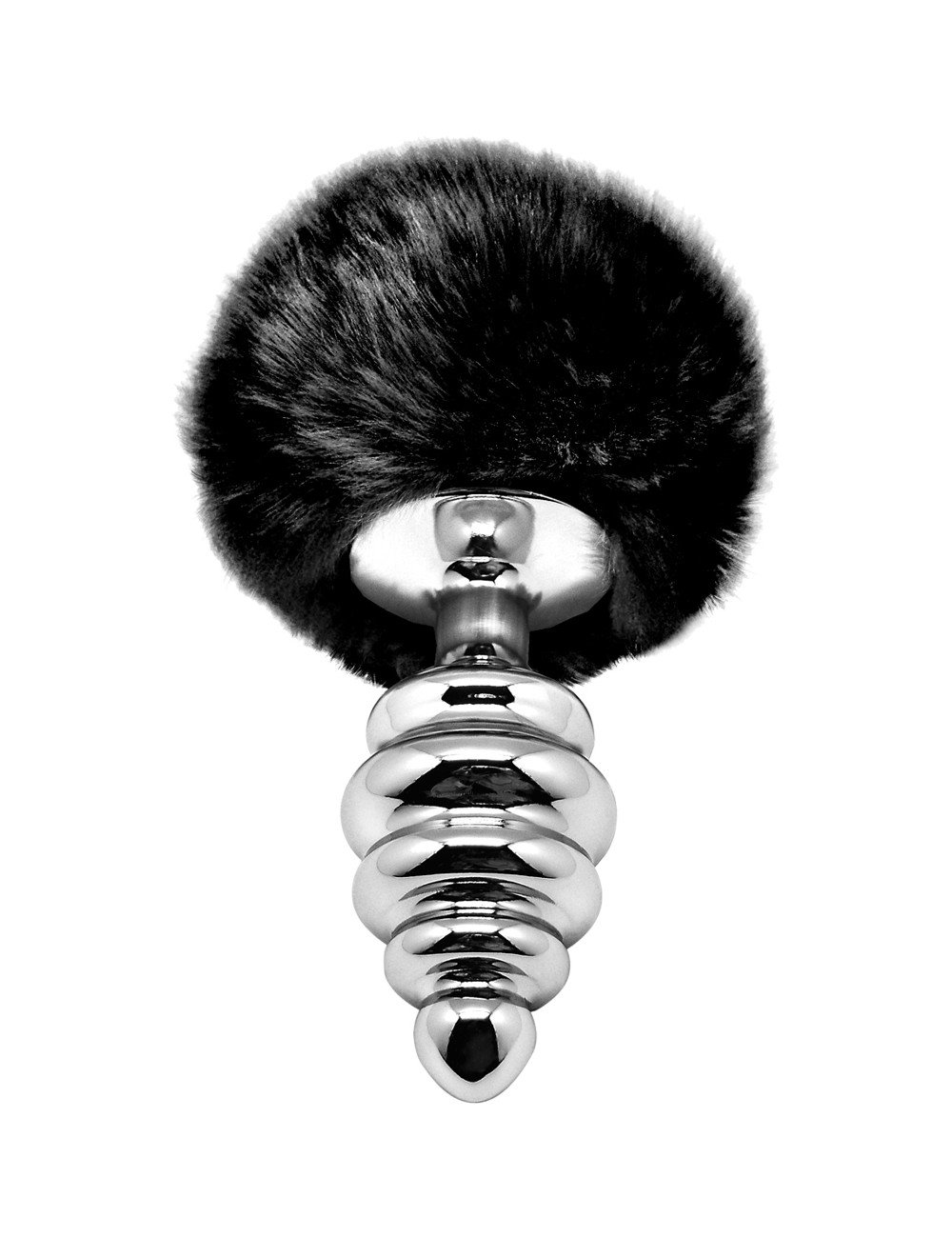 Plug métal Fluffy Twist L noir - Alive