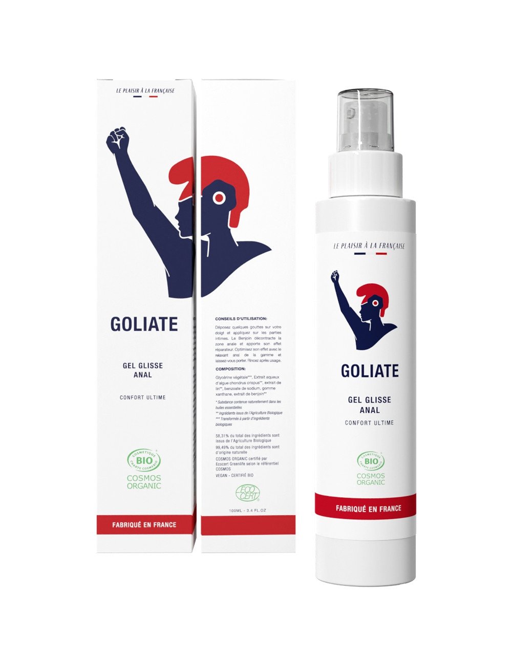 Gel glisse anal confort ultime - Goliate