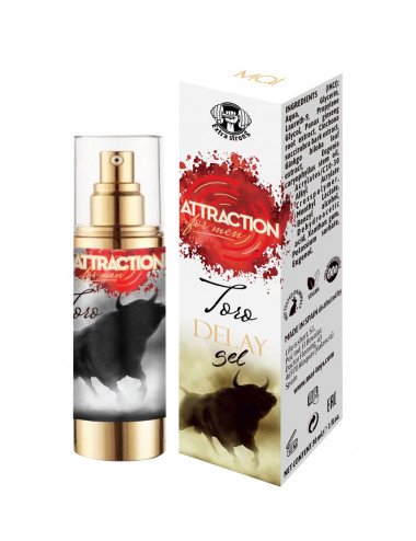 Gel retardant Toro  Extra fort 30ml - Attraction