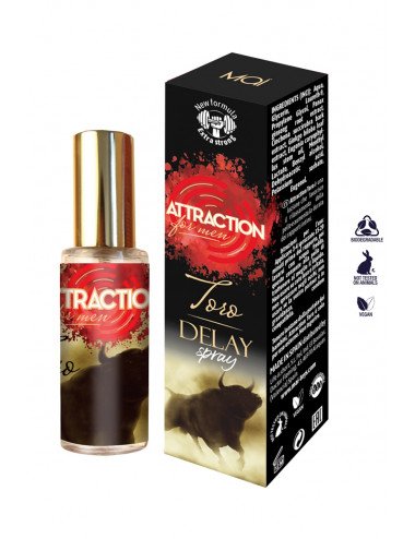 Spray retardant Toro  Extra fort 30ml - Attraction