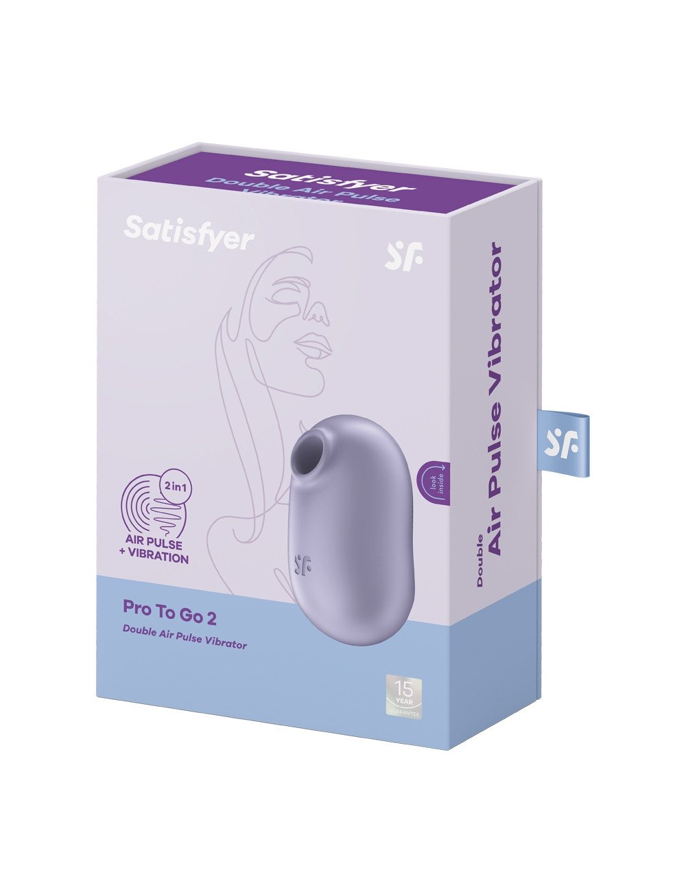 Stimulateur Satisfyer Pro To Go 2 lavande