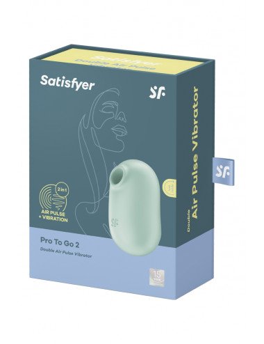 Stimulateur Satisfyer Pro To Go 2 menthe