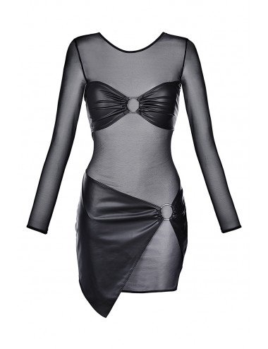 Robe noire V-9219 - Axami