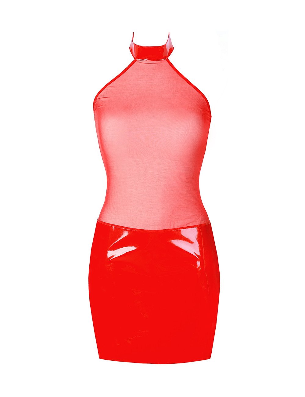 Robe rouge V-9119 - Axami